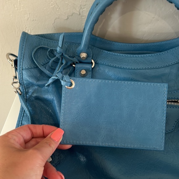 Never used. Balenciaga Blue Bag. - Picture 6 of 14